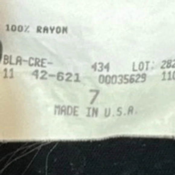 90s Vintage Byer California Womens sz 7 Black Floral Collared Button Midi Dress - Picture 6 of 6